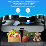 AUXKO Retractable Cargo Cover for Toyota Land Cruiser Prado J250 LC250 2024 2025 Lexus GX550, Trunk Cover Security Cover Shielding Shade Anti-Peeping Privacy Screen, Carbon Fiber