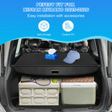 AUXKO Retractable Cargo Cover for Nissan Murano 2025, Trunk Cargo Cover Luggage Security Shade Cover for 2025 Nissan Murano Shielding Shade Anti-Peeping Luggage Privacy Screen, Carbon Fiber
