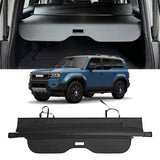 AUXKO Retractable Cargo Cover for Toyota Land Cruiser Prado J250 LC250 2024 2025 Lexus GX550, Trunk Cover Security Cover Shielding Shade Anti-Peeping Privacy Screen, Carbon Fiber