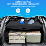 AUXKO Retractable Cargo Cover for Jeep Grand Cherokee L(3 Row; WL) 2025-2021, Trunk Cover Security Cover for 2025 Grand Cherokee L Shielding Shade Anti-Peeping Luggage Privacy Screen, Carbon Fiber