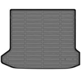 Auxko All Weather Cargo Liner Fit for Hyundai IONIQ 5 2022 2023 2024 TPE Rubber Trunk Mat IONIQ 5 Accessories All Season Guard Odorless Anti-Slip Cargo Mat Black