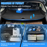 AUXKO Retractable Cargo Cover for Toyota 4Runner 2024-2010, Trunk Cargo Cover Luggage Security Shade Cover for 2024 2023 2022 4Runner Shielding Shade Anti-Peeping Luggage Privacy Screen, Carbon Fiber