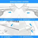 AUXKO Retractable Cargo Cover for Toyota bZ4X / Solterra 2025-2023, Trunk Cargo Cover Luggage Security Shade Cover for 2025 2024 bZ4X Shielding Anti-Peeping Luggage Privacy Screen, Carbon Fiber