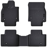 Auxko All Weather Floor Mats Fit for Toyota Crown & Crown Signia 2023 2024 2025 2026 TPE Liners Set Crown Accessories All Season Guard Odorless Anti-Slip