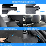 AUXKO Retractable Cargo Cover for Ford Edge 2024-2015, Trunk Cargo Cover Luggage Security Shade Cover for 2024 2023 2022 Ford Edge Shielding Shade Anti-Peeping Luggage Privacy Screen, Carbon Fiber