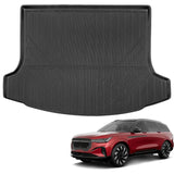 Auxko All Weather Cargo Mat Fit for Lincoln Nautilus 2024 2025 TPE Liner Trunk Mat Nautilus Accessories All Season Odorless Anti-Slip Black