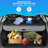 AUXKO Retractable Cargo Cover for Chevrelot Equinox/GMC Terrain 2026-2025, Trunk Cover Luggage Security Cover for 2026 2025 Chevy Equinox/GMC Terrain Shade Anti-Peeping Privacy Screen, Carbon Fiber