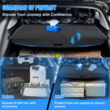 AUXKO Retractable Cargo Cover for Jeep Grand Cherokee(2 Row; WL) 4XE 2025-2022, Trunk Cover Security Cover for 2025 Grand Cherokee Shielding Shade Anti-Peeping Luggage Privacy Screen, Carbon Fiber