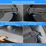 AUXKO Retractable Cargo Cover for 2024 2023 2022-2019 GLE 350 450 580 AMG 53 63S, Trunk Cover Luggage Security Cover for Benz GLE 2024 Shielding Shade Anti-Peeping Privacy Screen, Carbon Fiber