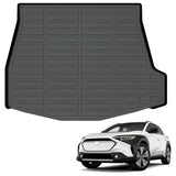 All Weather Cargo Mat Fit for Subaru Solterra 2026 2025 2024 2023 & Toyota BZ4X 2023 2024 2025 TPE Rubber Cargo Liner Solterra Accessories All Season Guard Odorless Anti-Slip Cargo Tray Black