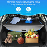 AUXKO Retractable Cargo Cover for Mazda CX-50 2025 2024 2023, Trunk Cargo Cover Luggage Security Shade Cover for 2025 2024 Mazda CX50 Shielding Shade Anti-Peeping Luggage Privacy Screen, Carbon Fiber