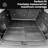 Auxko All Weather Cargo Liner Fit for Mazda CX-50 2023 2024 2025 Not for Hybrid TPE Rubber Trunk Mat CX50 Accessories All Season Guard Odorless Anti-Slip Cargo Mat Black