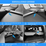 AUXKO Retractable Cargo Cover for Toyota Land Cruiser Prado J250 LC250 2024 2025 Lexus GX550, Trunk Cover Security Cover Shielding Shade Anti-Peeping Privacy Screen, Carbon Fiber