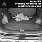 Auxko All Weather Cargo Liner Fit for Kia Sportage 2023 2024 2025 TPE Rubber Trunk Mat Sportage Accessories All Season Guard Odorless Anti-Slip Cargo Mat Black
