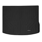 Auxko All Weather Cargo Mat Fit for Hyundai Kona 2025 2024(Include EV) TPE Rubber Trunk Liner Kona Accessory All Season Guard Odorless Anti-Slip Black