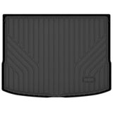 All Weather Cargo Mat Fit for Kia NIRO 2023 2024 2025(Not for PHEV or EV) TPE Rubber Cargo Liner Set NIRO Accessories All Season Guard Odorless Anti-Slip Trunk Tray Black
