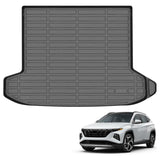 Auxko All Weather Cargo Liner Fit for 2025 2024-2022 Hyundai Tucson (NOT for Hybrid or phev) TPE Trunk Mat Tucson Accessories All Season Odorless Anti-Slip Black