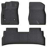 Auxko All Weather Floor Mats Fit for 2026 2025 2024 Chevy Chevrolet Trax & Buick Envista TPE Rubber Liners Accessories Set All Season Guard Odorless Anti-Slip Floor Mats