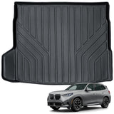 Auxko All Weather Cargo Liner Fit for BMW X3 2025 TPE Car Mat Accessories for BMW X3 2025 All Season Guard Odorless Anti-Slip Cargo Mat Black